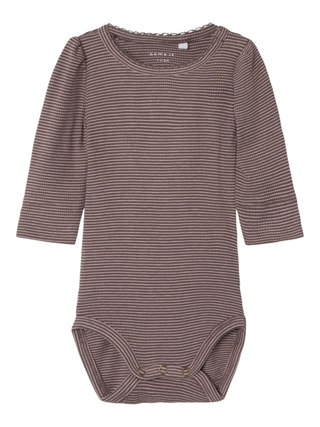 Langærmet Body Odina Peppercorn fra Name It