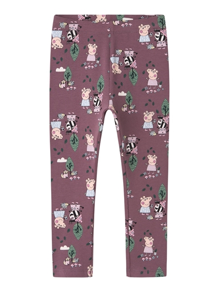 Gurli Gris Leggings Ordama Arctic Dusk fra Name It