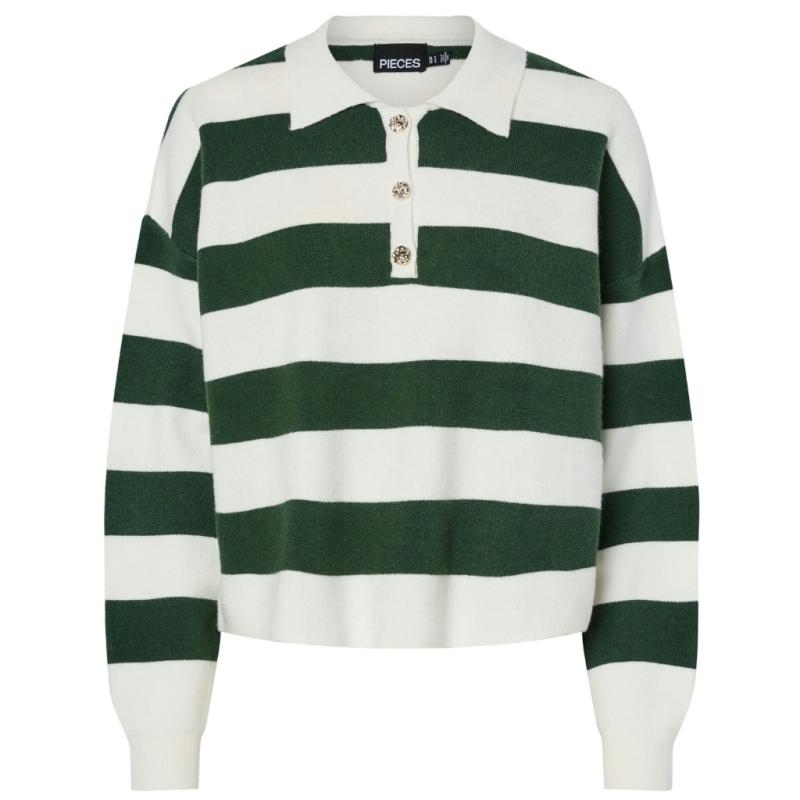 Dame Polo Pcjassy   Hunter Green fra Pieces