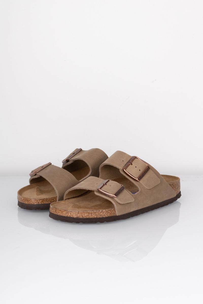 Sandal   Arizona Soft Footbed Oiled Leather   Tobacco Brown fra Birkenstock