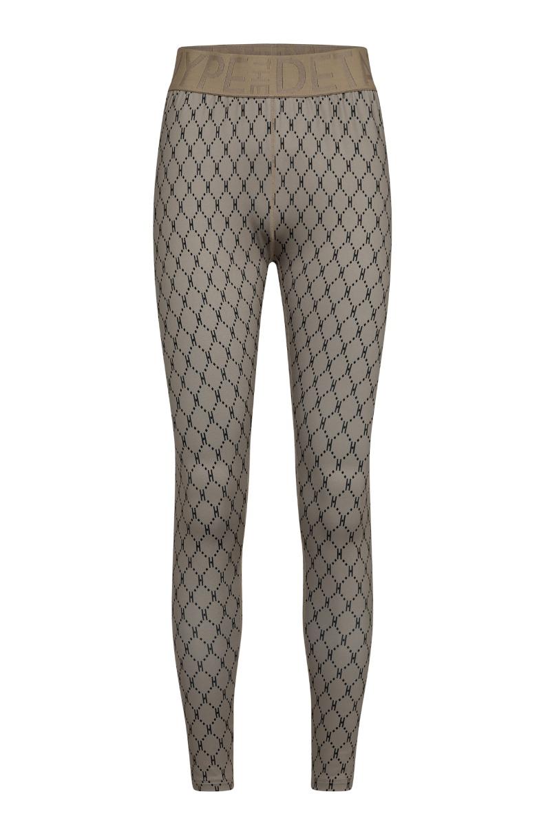 Leggings   Printed Legging   Sand (levering Start Marts) fra Hype The Detail