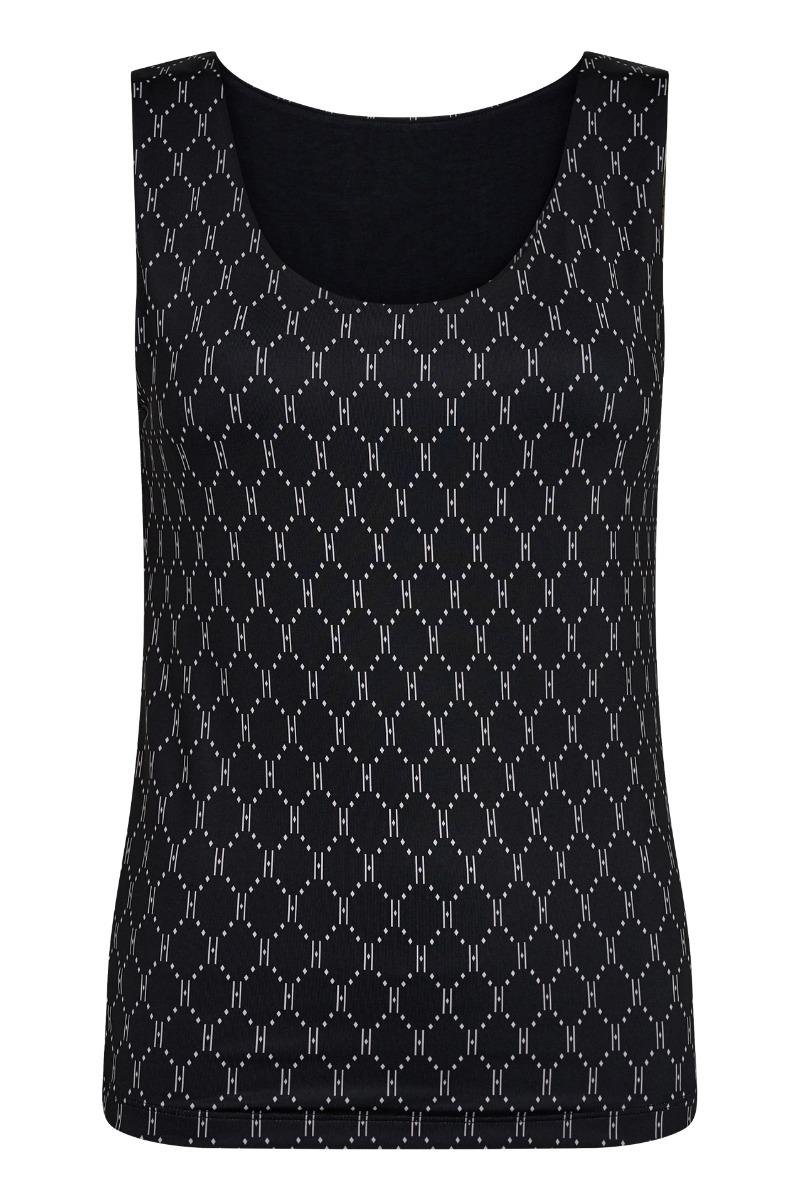 Top   Printed Top   Sort (levering Slut Februar) fra Hype The Detail