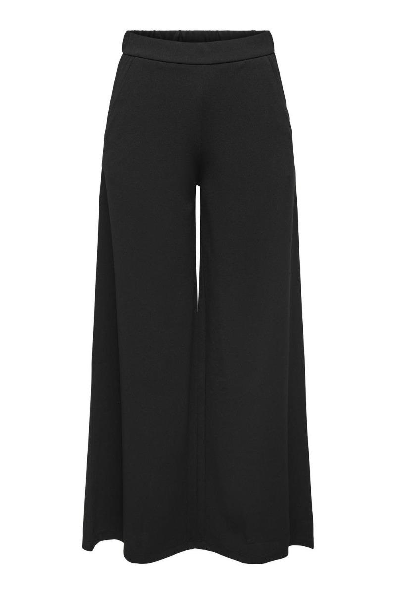 Bukser     Tanja Life Wide Flowy Pant   Black fra Jdy
