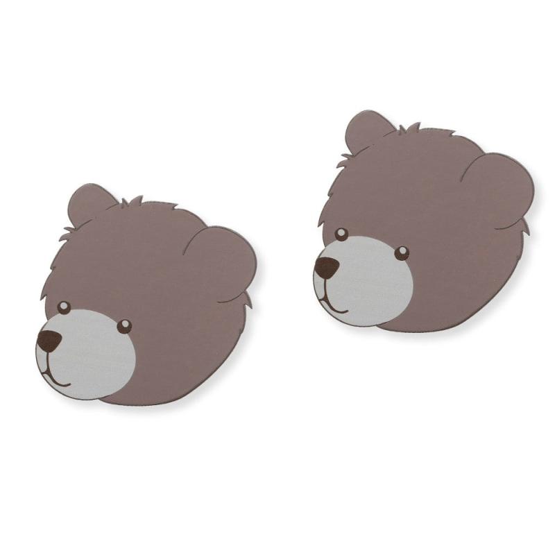 Shane Træknager 2 Pak   Bear Head fra That's Mine