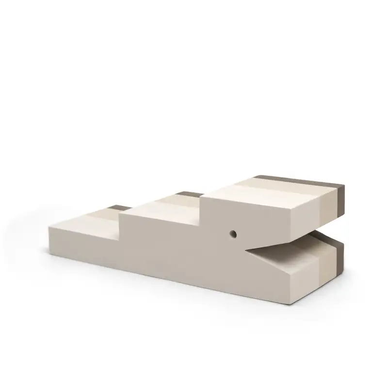 Krokodille L 24 Sand Grey fra Bobles