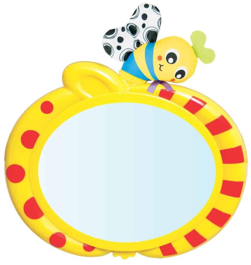Travel Bee Spejl   Gul fra Playgro