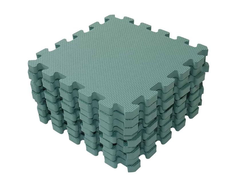 Dusty Green Playmat By Babydan fra Baby Dan