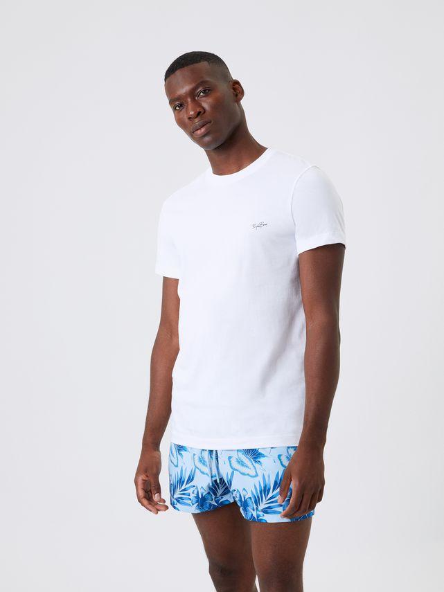 Borg Swim T Shirt, Brilliant White fra Björn Borg