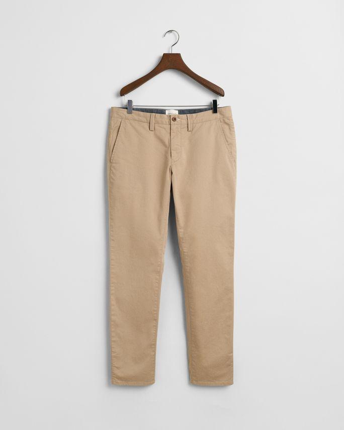 Slim Twill Chinos fra Gant