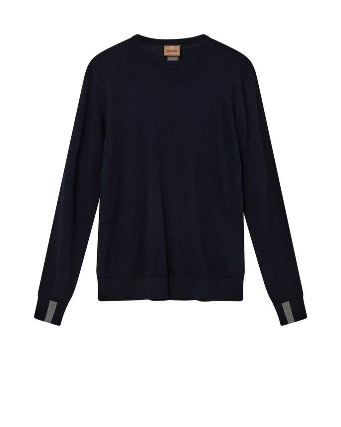 Mmgadam Supima O Neck Knit fra Mos Mosh