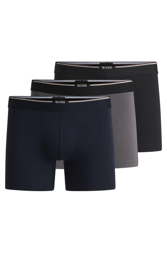 Boxerbr 3p Bamboo 10270020 01 fra Boss Black