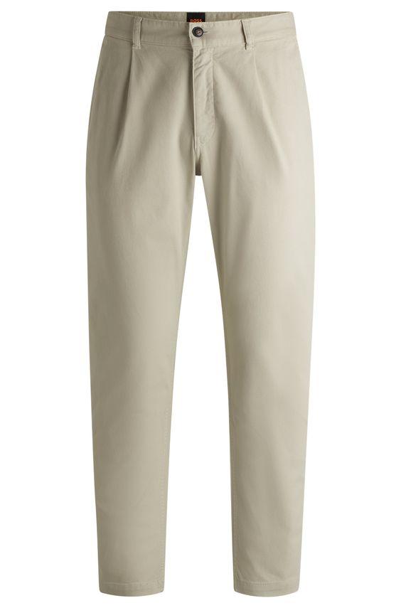 Chino Pleated 10268637 01 fra Boss Orange