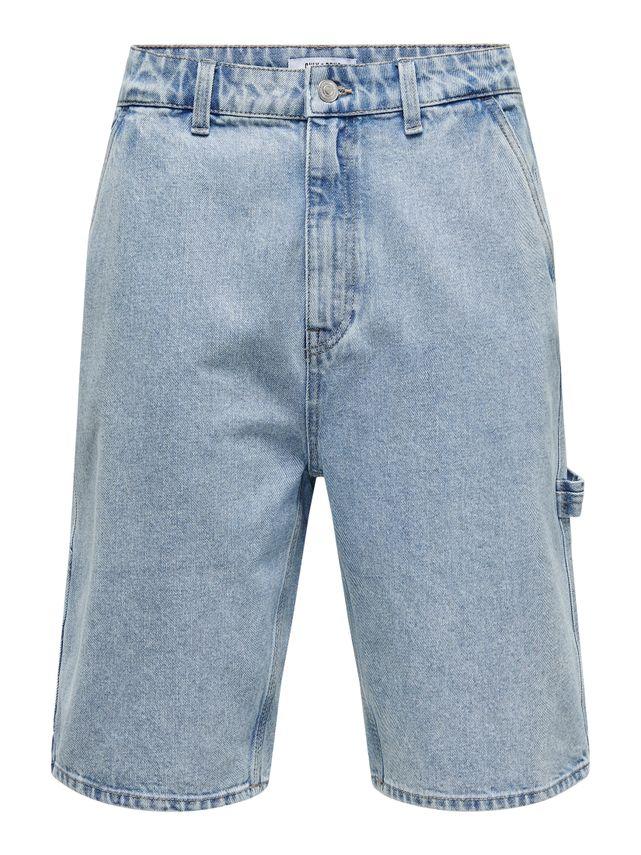 Onsedge Car Lbd 9597 Pim Dnm Shorts fra Only & Sons