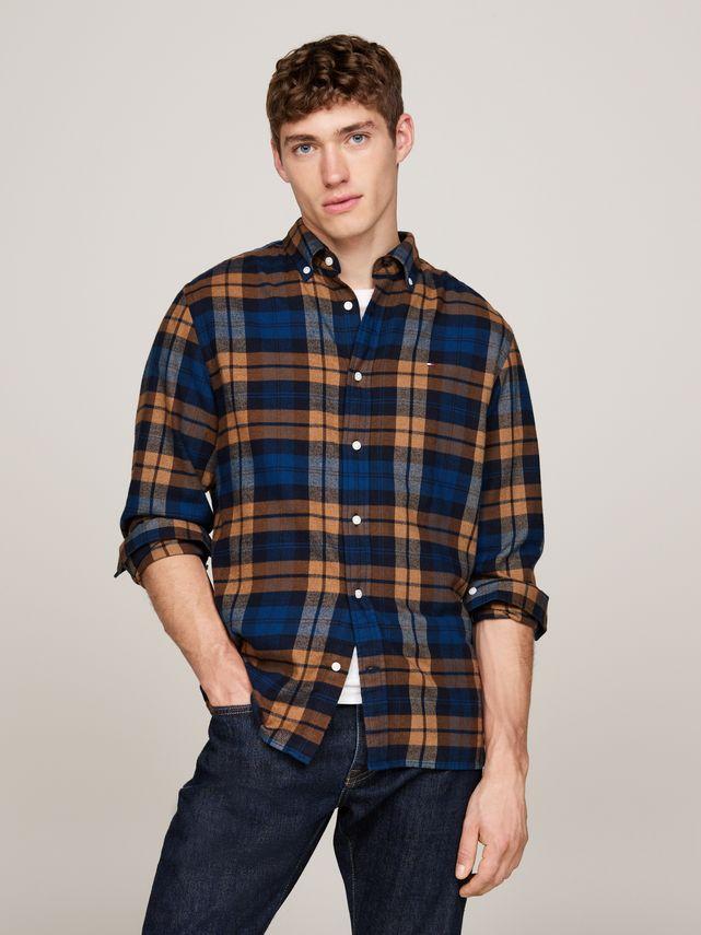 Brushed Blackwatch Chk Rf Shirt fra Tommy Hilfiger