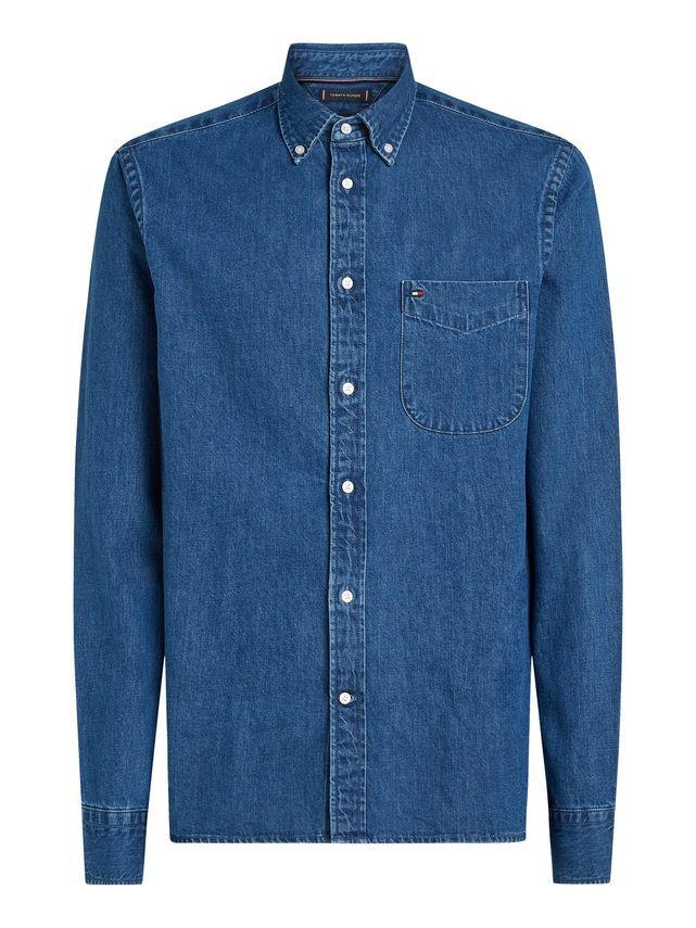 Denim Rf Shirt fra Tommy Hilfiger