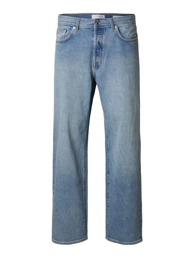 Slh220 Loose Kobe 3501 L.b Wash Jns fra Selected
