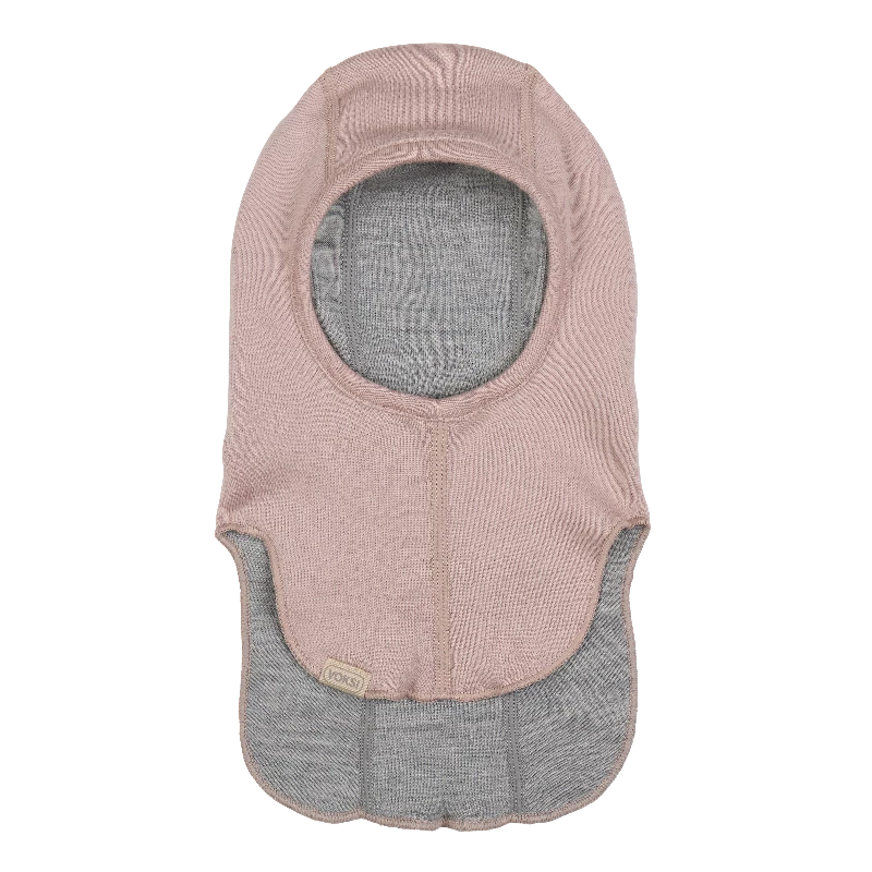 Voksiâ® Wool Balaclava   Soft Grape fra Voksi Tøj