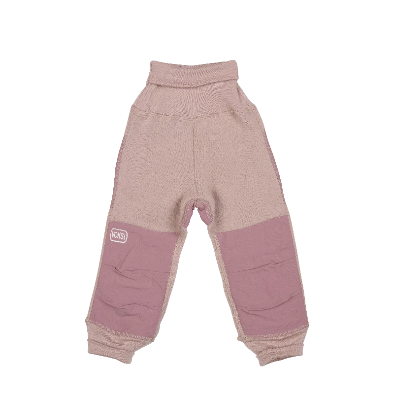 Voksiâ® Wool Pants Fleece   Soft Grape fra Voksi Tøj