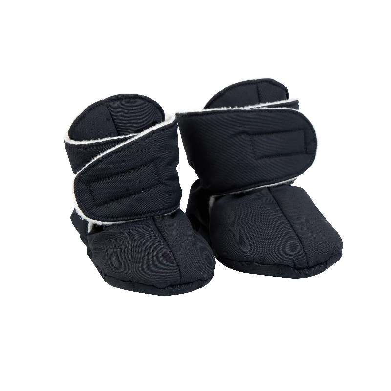 Voksiâ® Baby Booties   Black 1 2y fra Voksi,voksi Tøj