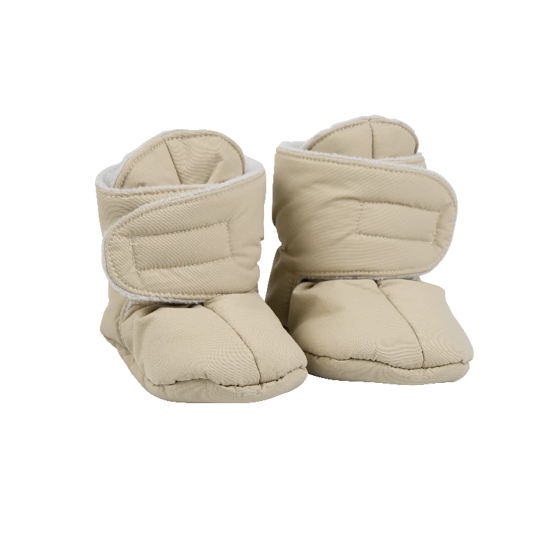 Voksiâ® Baby Booties   Seashell Sand 0 1y fra Voksi,voksi Tøj