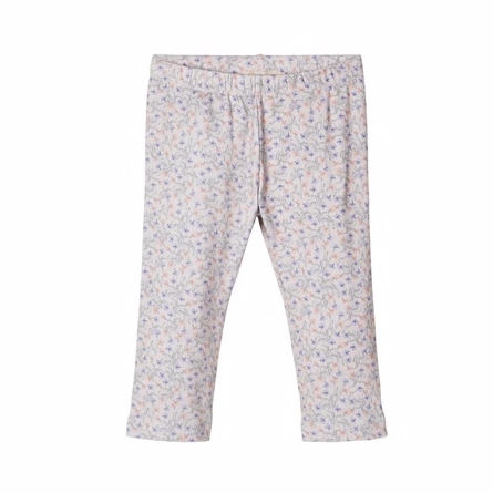 Modal Trekvart Leggings Crystal Grey fra Lil Atelier