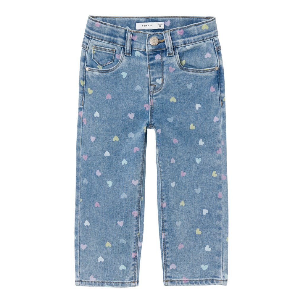 Mom Jeans Bella Medium Blue Denim fra Name It