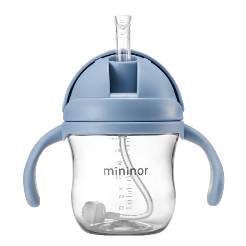 Sugerørskop Tritan 220ml Blå fra Mininor