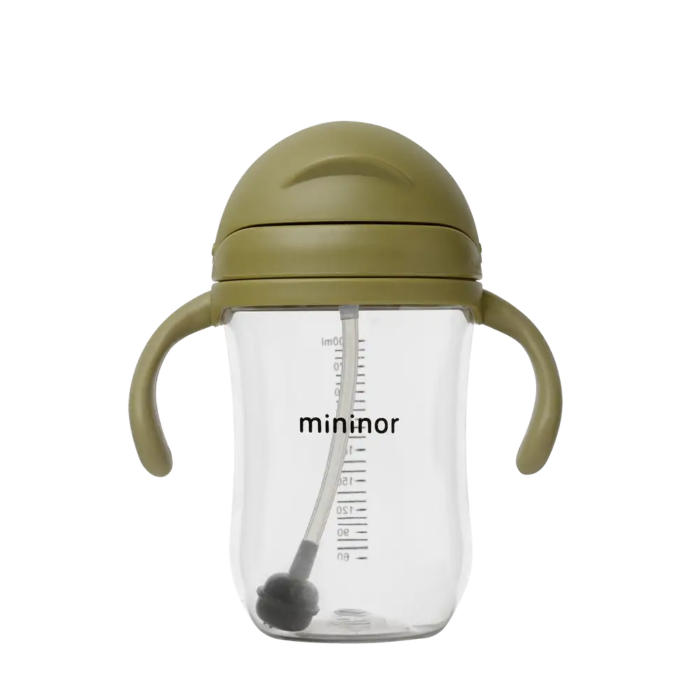 Sugerørskop 330 Ml Moss Green fra Mininor