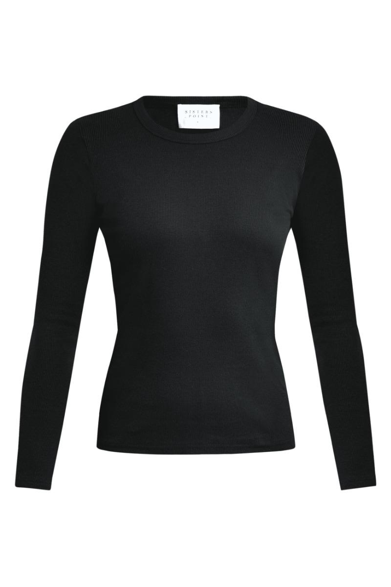 Bluse   Eike Ls   Black fra Sisters Point