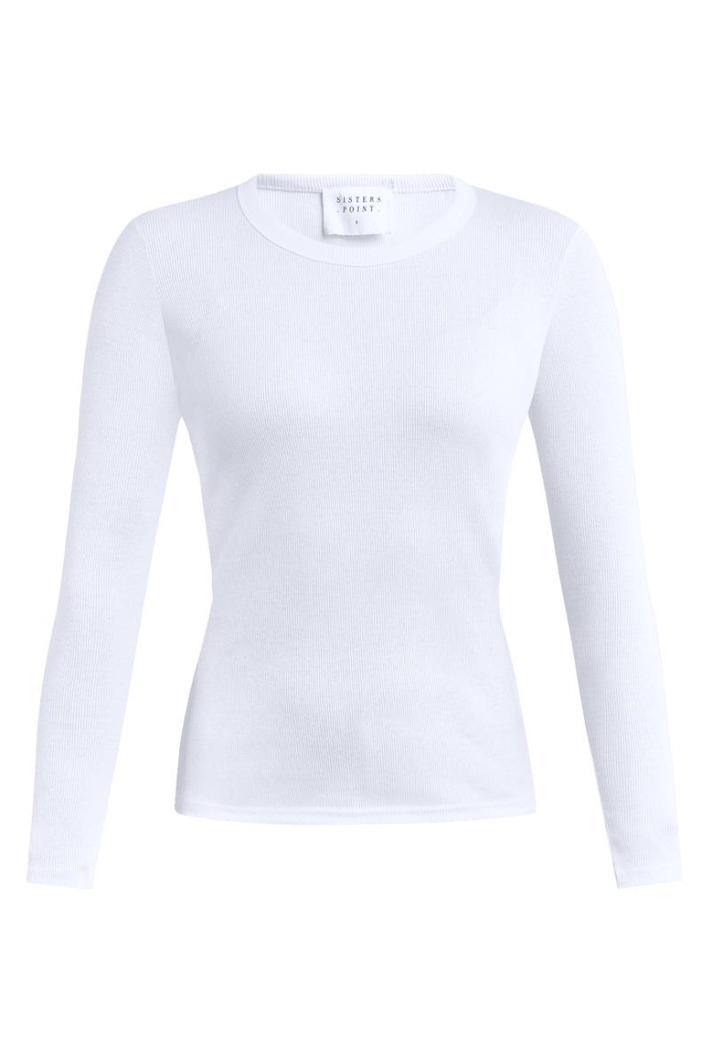 Bluse   Eike Ls   White fra Sisters Point