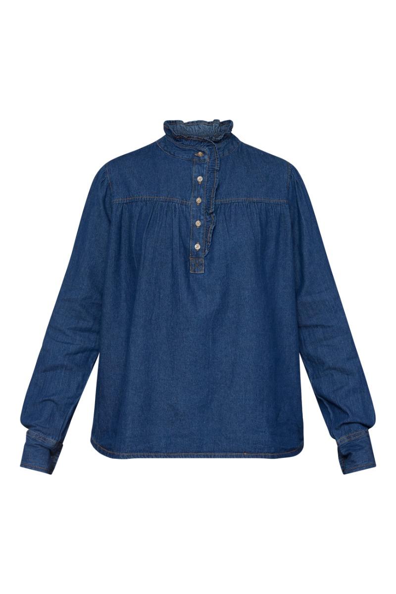 Skjorte   Ubisa Sh    D. Denim fra Sisters Point