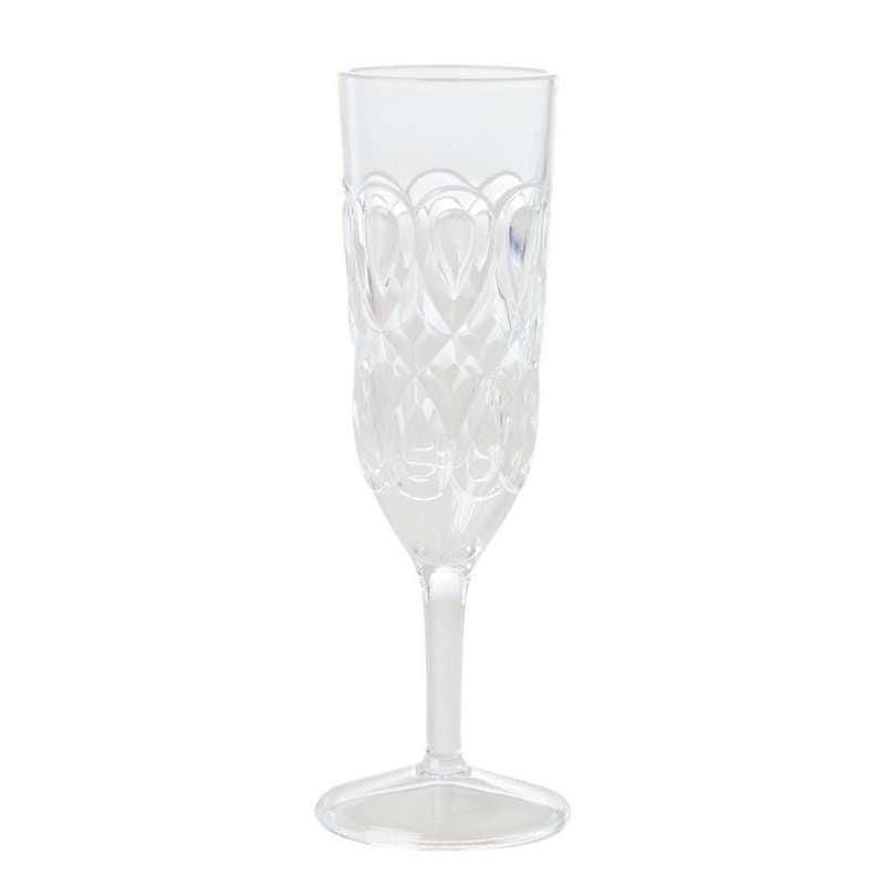 Champagneglas I Akryl   Klar fra Rice