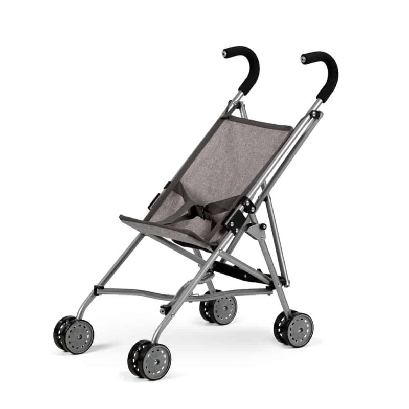 Paraply Klapvogn, Grå fra Mamamemo Dolls