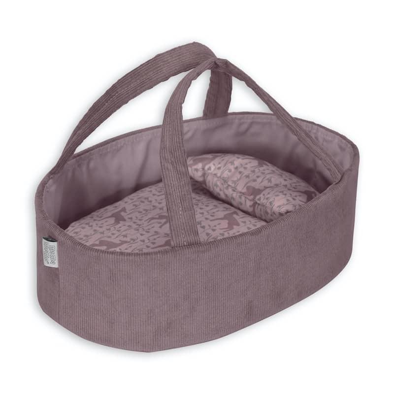 Mamamemo Dukkelift 35 Cm, Fløjl   Syren fra Mamamemo Dolls