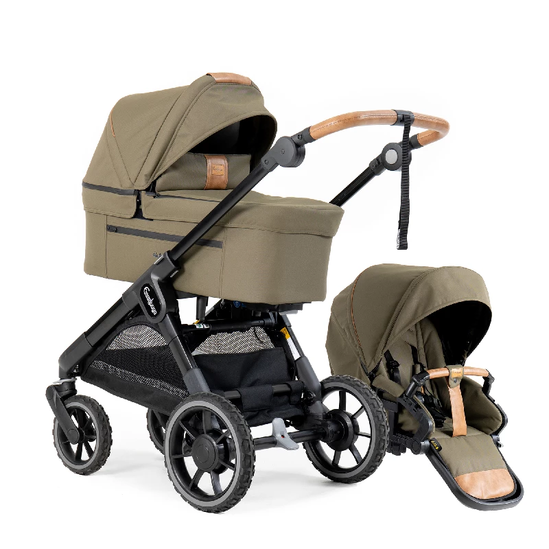 Sento Max Flat Combi   Outdoor Olive fra Emmaljunga
