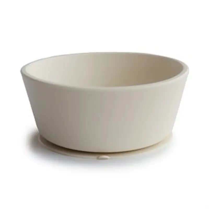 Silikone Skål Ivory fra Mushie