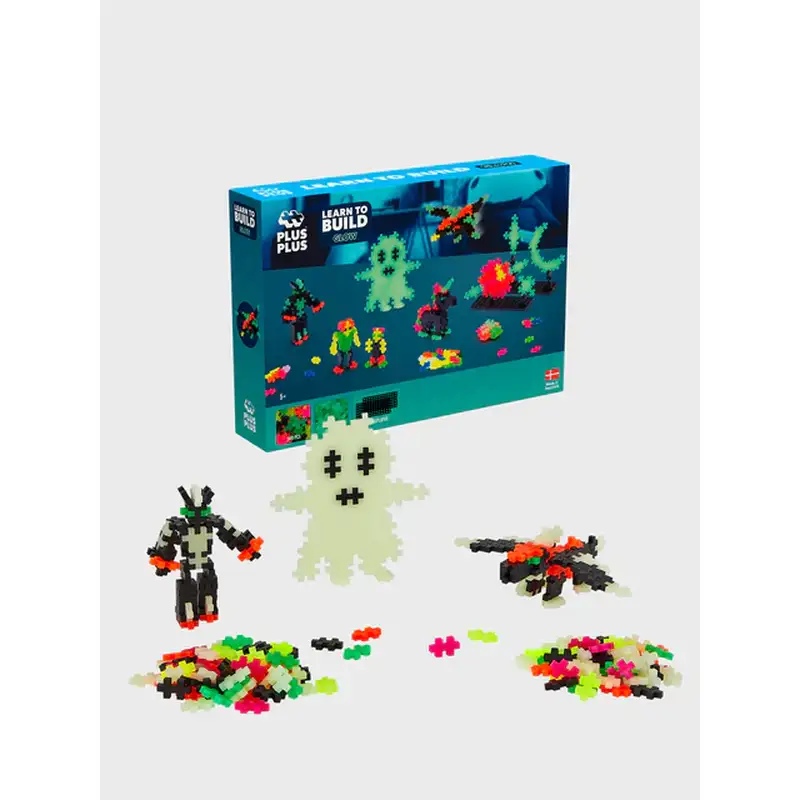 Plus Plus Learn To Build   Selvlysende fra Plus-plus