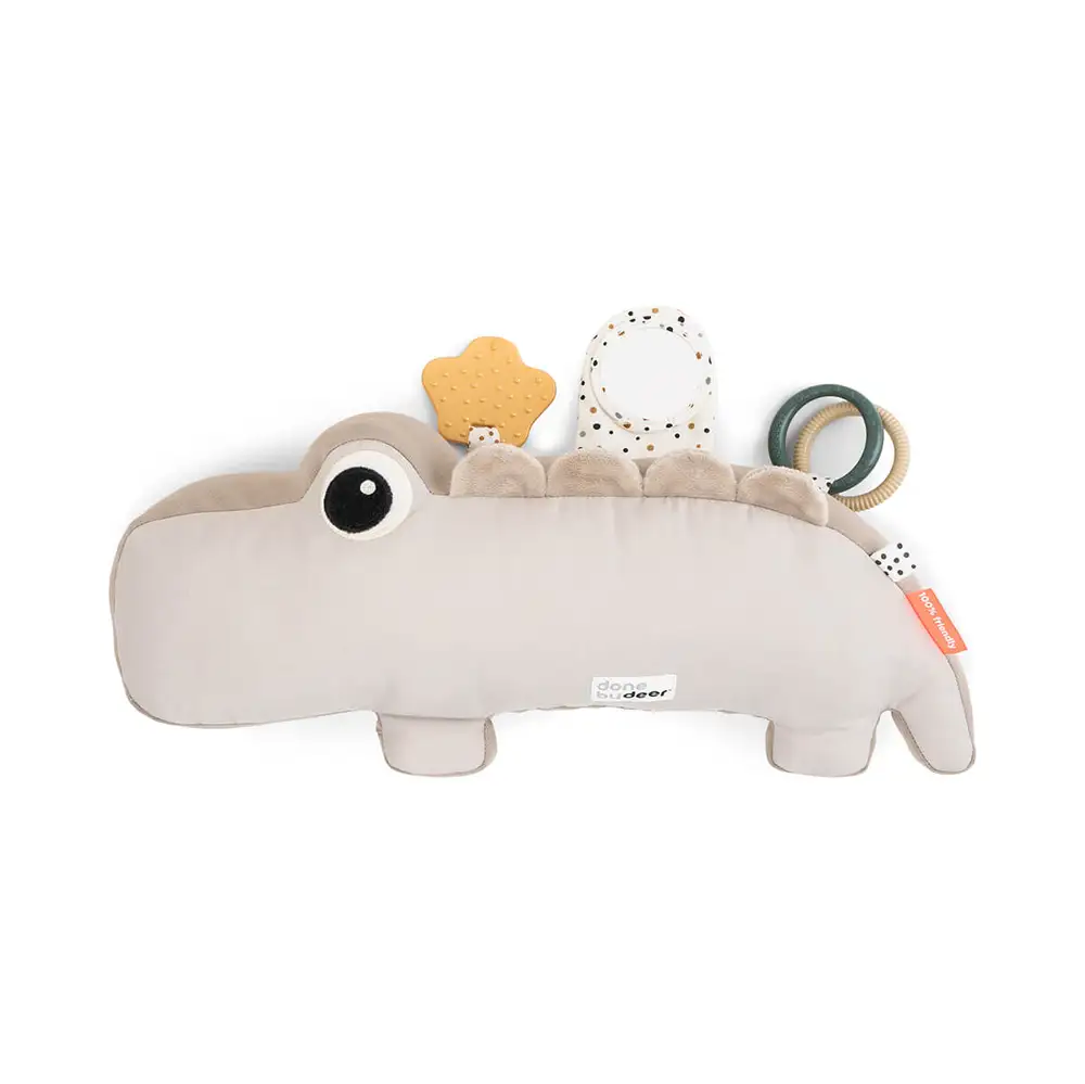 Tummy Time Aktivitetslegetøj Croco   Sand fra Done By Deer