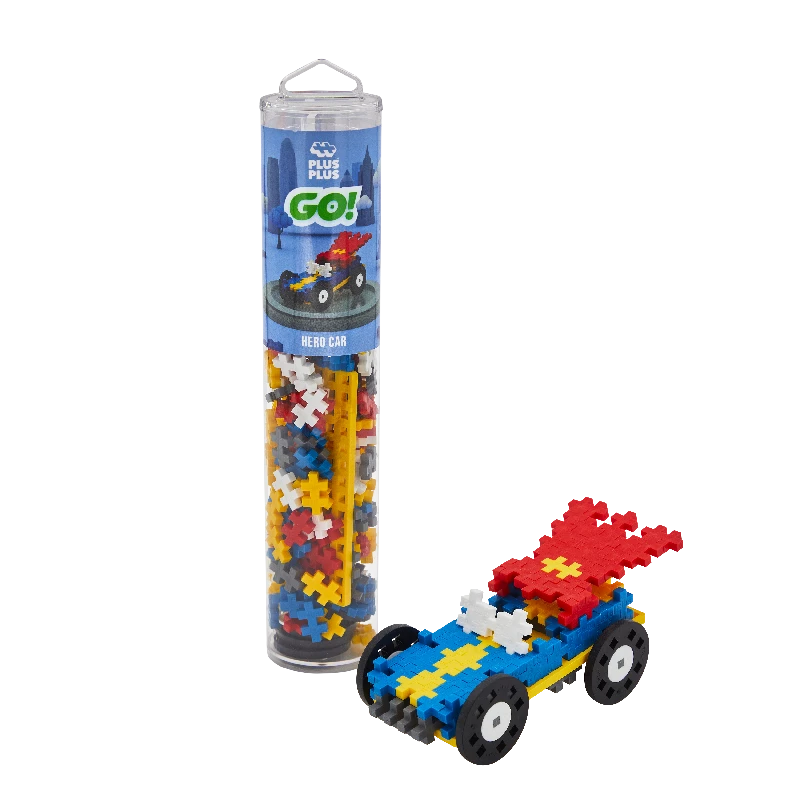 Tube Plus Plus Color Cars Hero   200 Pcs Tube fra Plus-plus