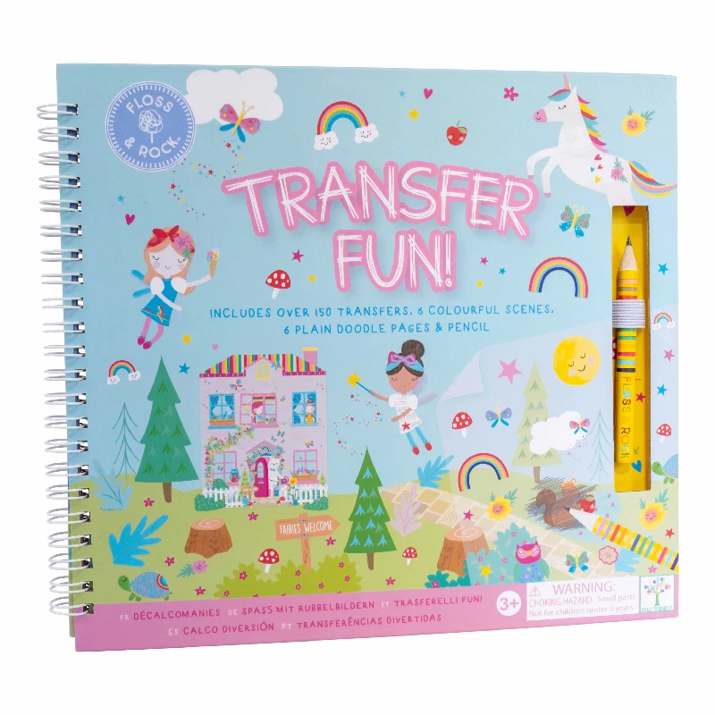Transfer Fun   Rainbow Fairy fra Floss & Rock