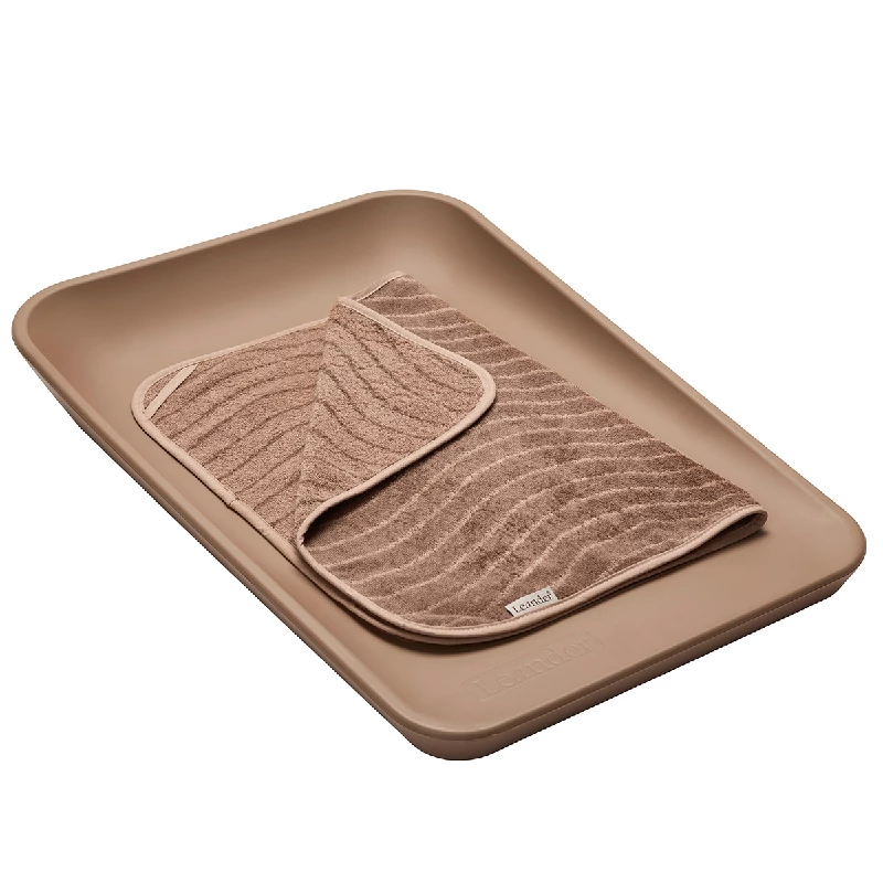 Topper Til Puslepude, Woodland, økologisk Bomuld, Clay fra Leander