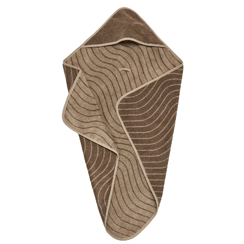 Hoodie, Woodland, økologisk Bomuld, Mocca fra Leander