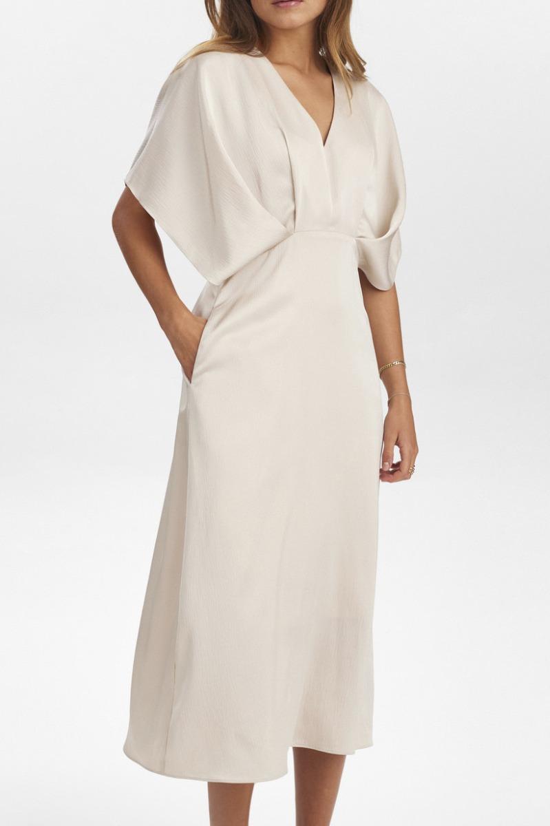 Kjole   Ivory Dress   Gray Morn fra Nümph