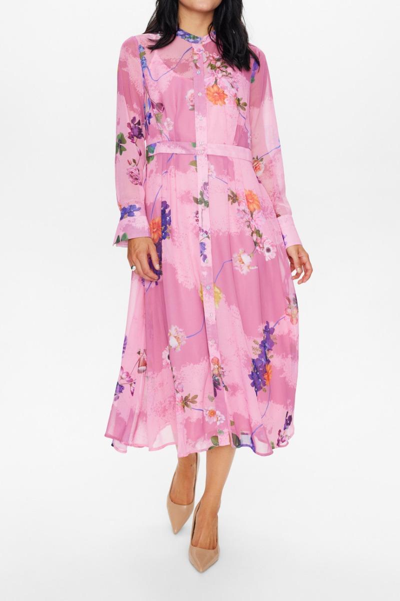 Kjole   Nu Kyndall New Dress   Orchid Smoke fra Nümph