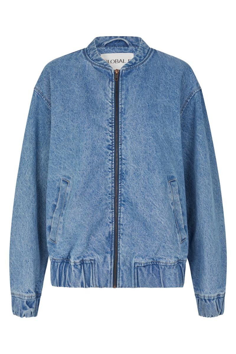 Jakke   Karly G   Vintage Blue fra Global Funk