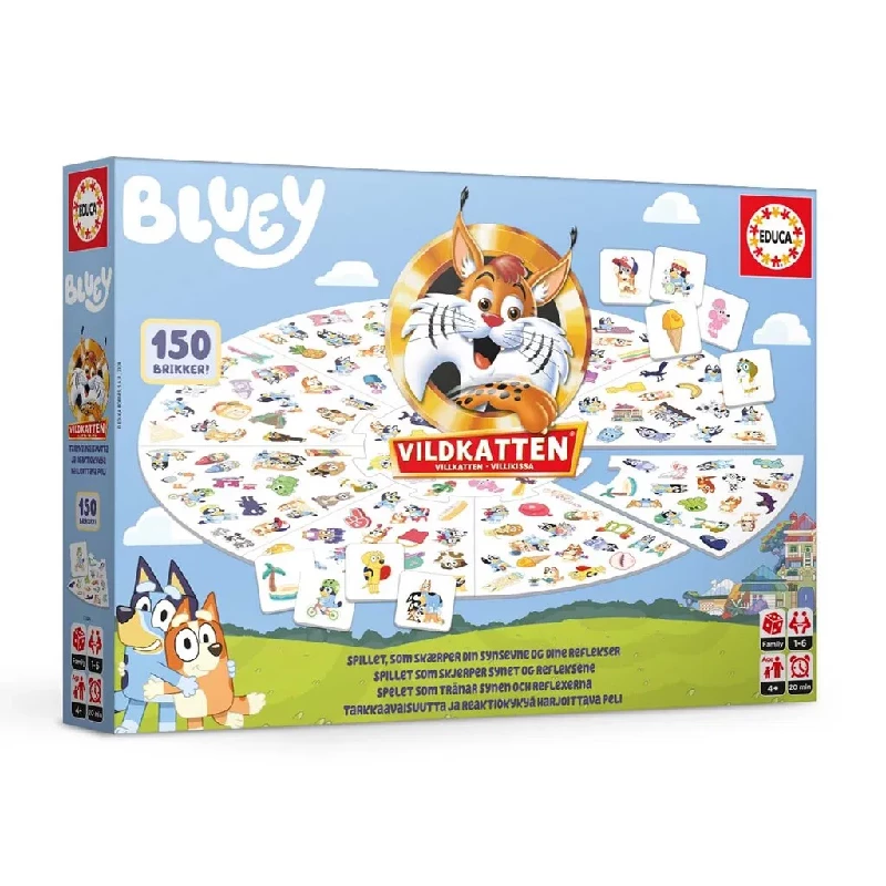 Vildkatten   Bluey Edition fra Maki