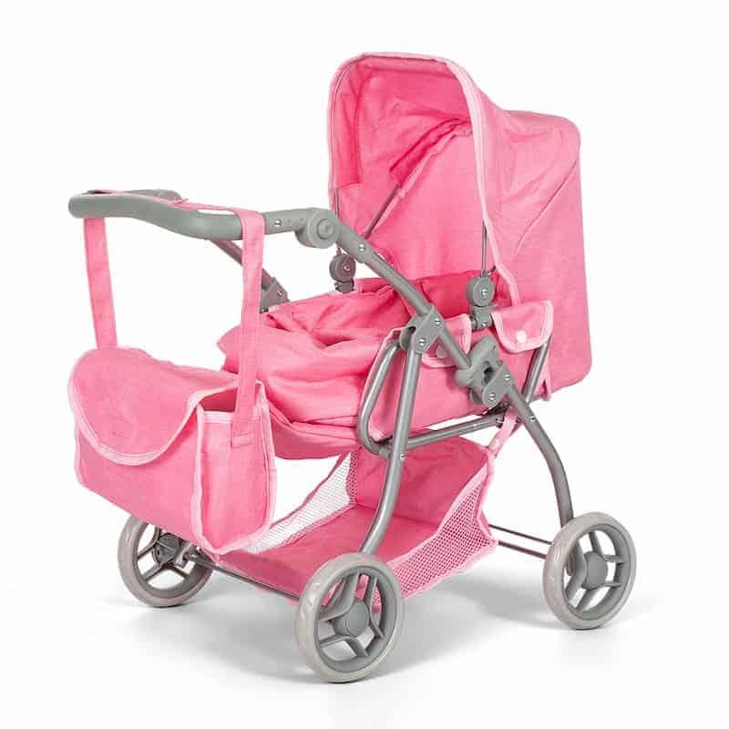 Mamamemo Dukkevogn Med Lift, Pink fra Mamamemo Dolls