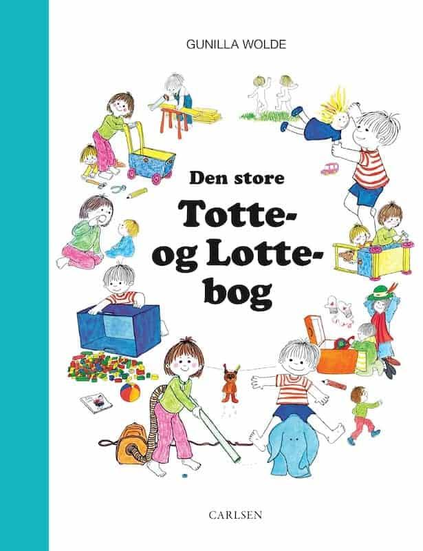 Den Store Totte  Og Lotte Bog fra Carlsen