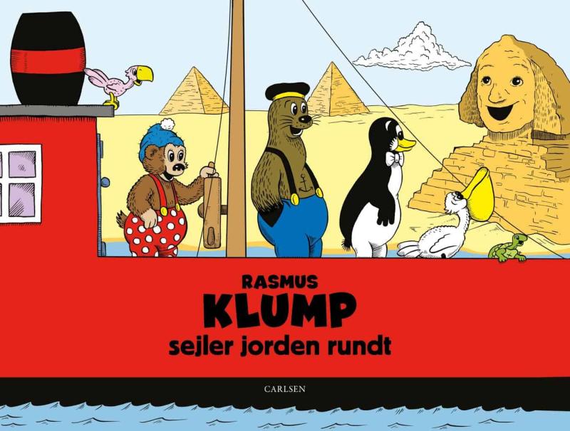 Rasmus Klump Sejler Jorden Rundt fra Carlsen