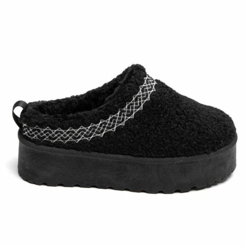 Aimee Dame Bamsestøvler 8909   Black fra Shoes